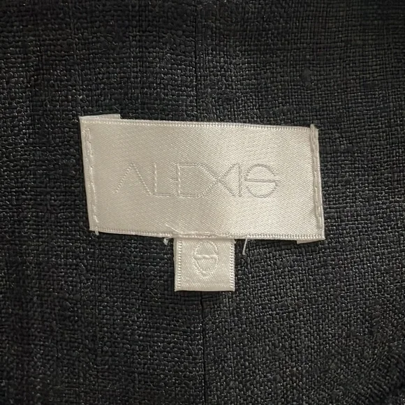 ALEXIS, Tweed hooded vest, Black, S - Picture 3 of 3